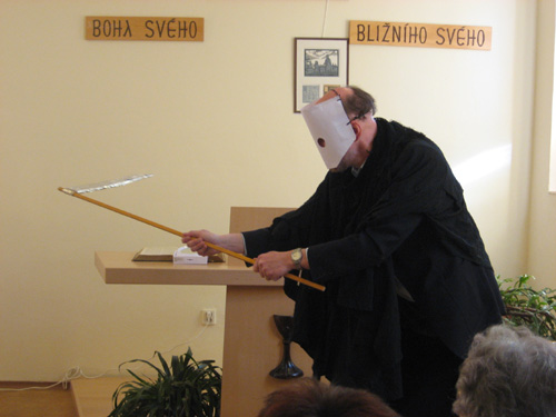 Divadelni hra podle Komenskeho Labyrintu sveta a raje srdce, 2007.