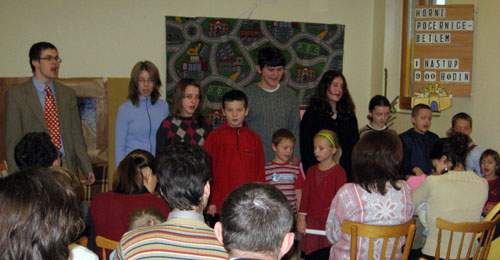 Vanocni detska besidka 23. 12. 2007