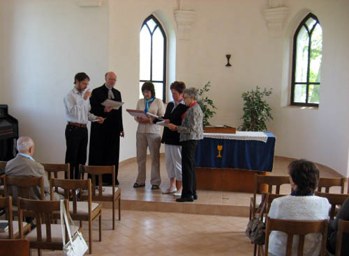 Vylet Skvorec, zrcenina Hlaska, Hrusice - jaro 2008