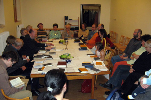 Bohosluzby na Zeleny ctvrtek 2008 s Veceri Pane.